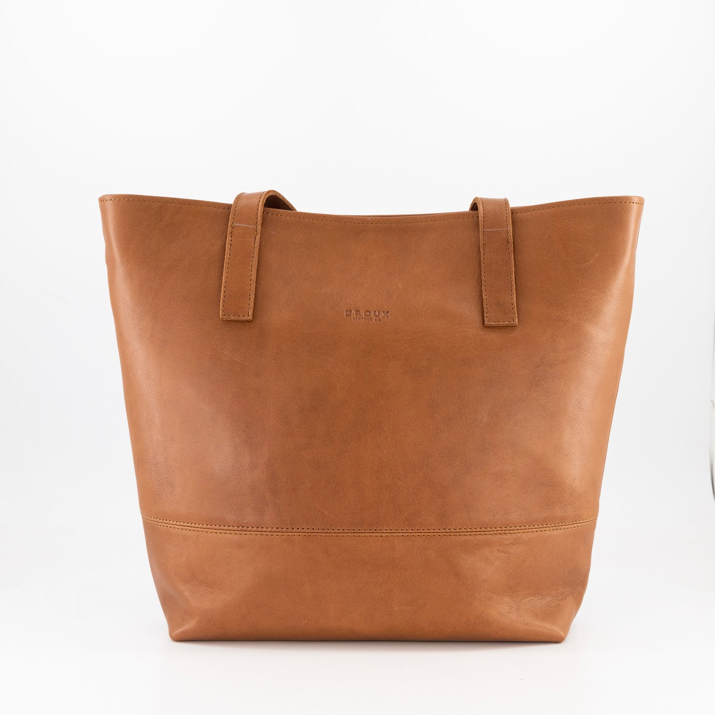 Leather Shopper Tote