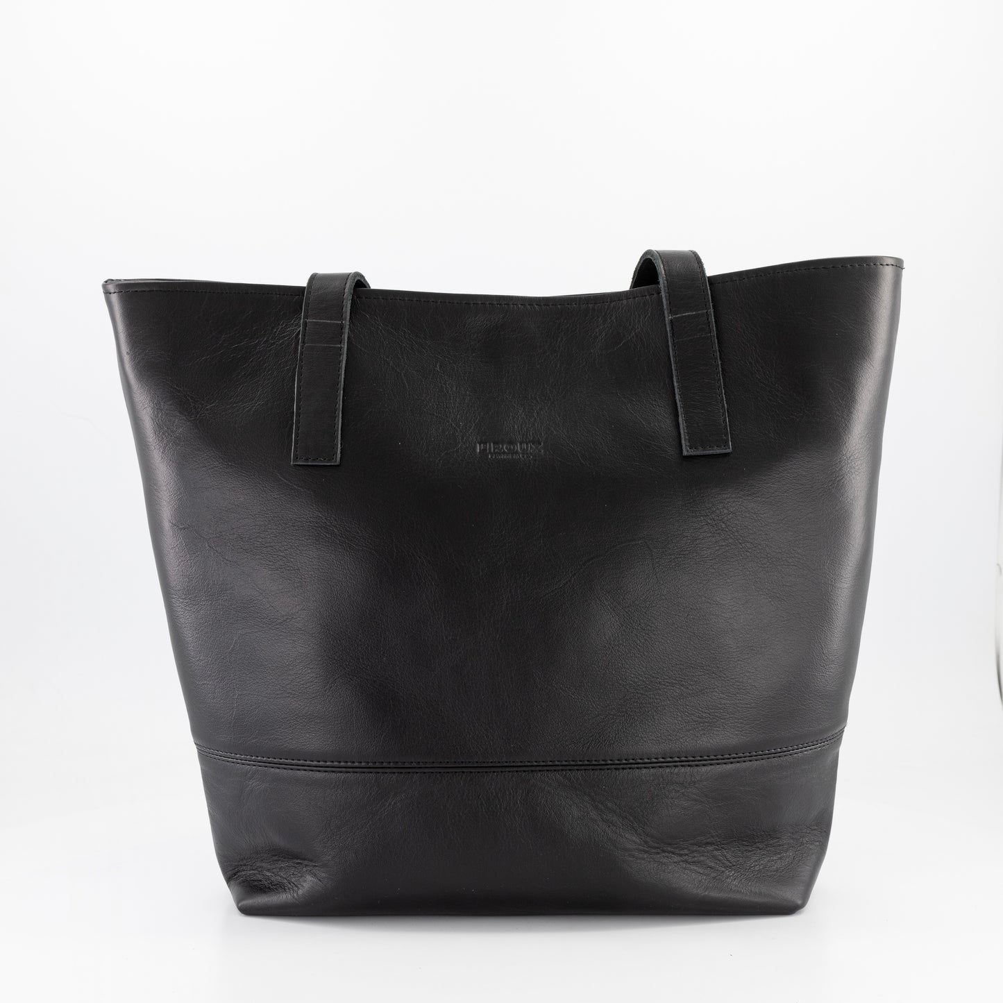 Leather Shopper Tote