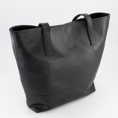 Leather Shopper Tote