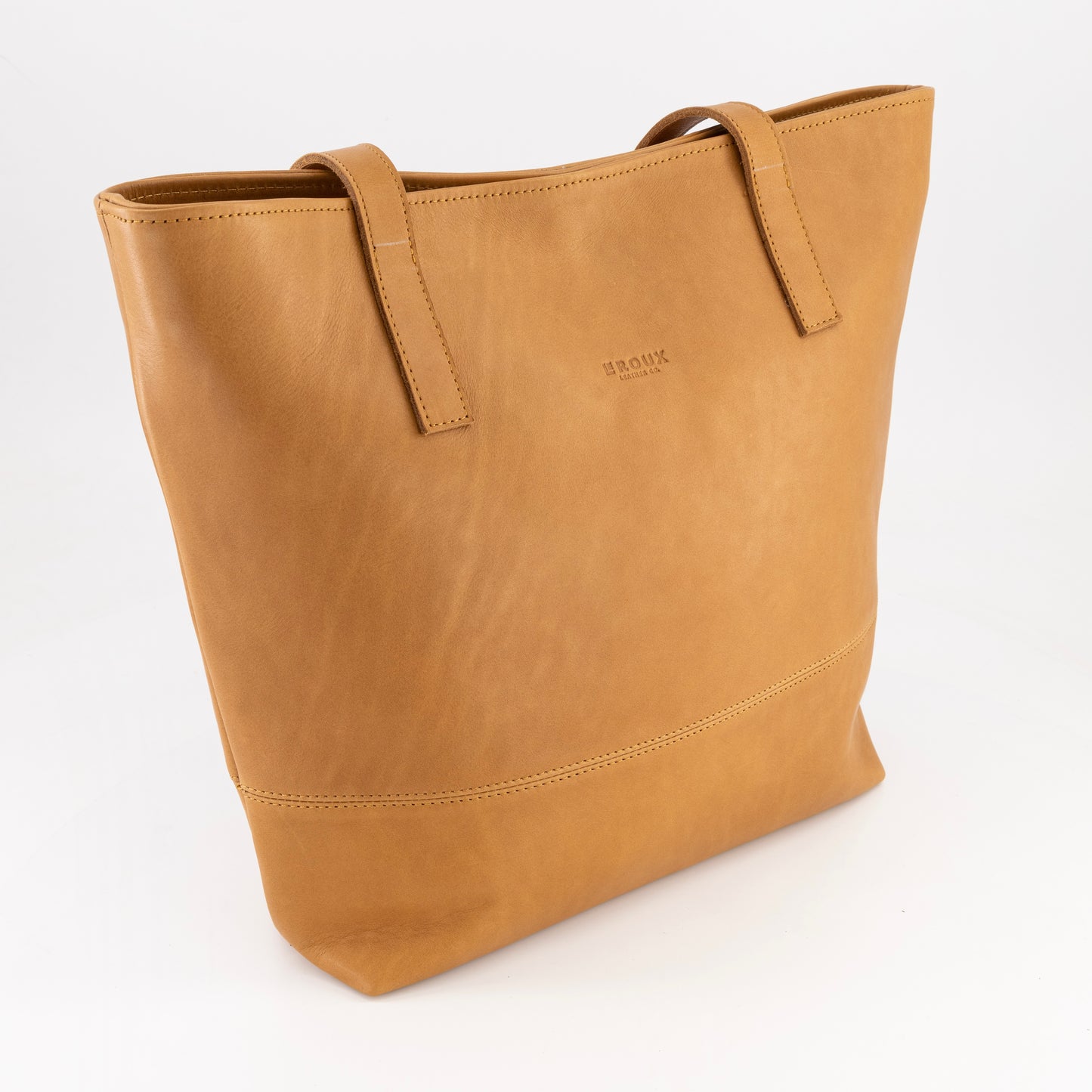 Leather Shopper Tote