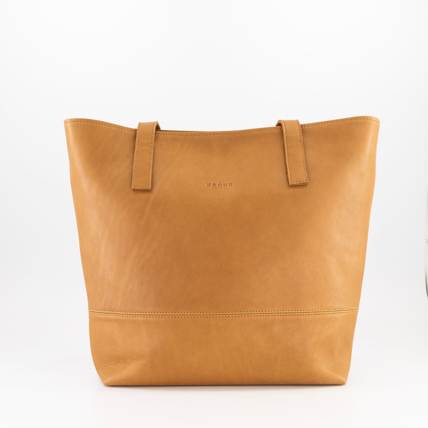 Leather Shopper Tote