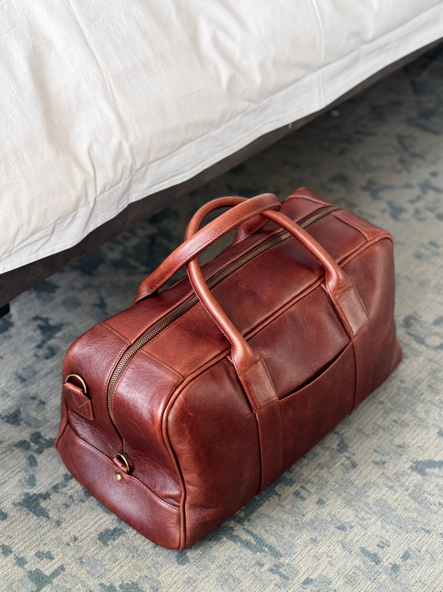 Leather Duffel Bag